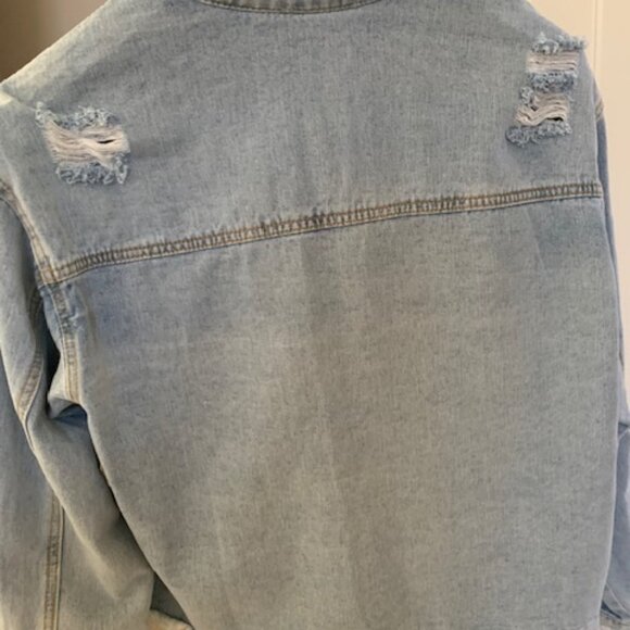 Dress Up - American Flag Vintage Denim Jacket - Picture 3 of 4